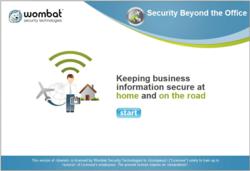 Training Module to teach employees to work safely outside their office